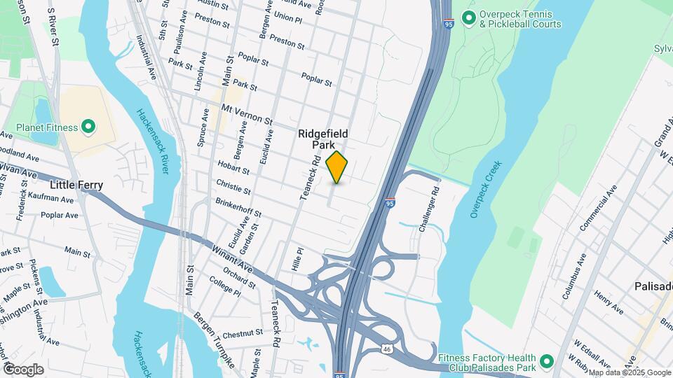 27 Overpeck Ave Map and Location Details