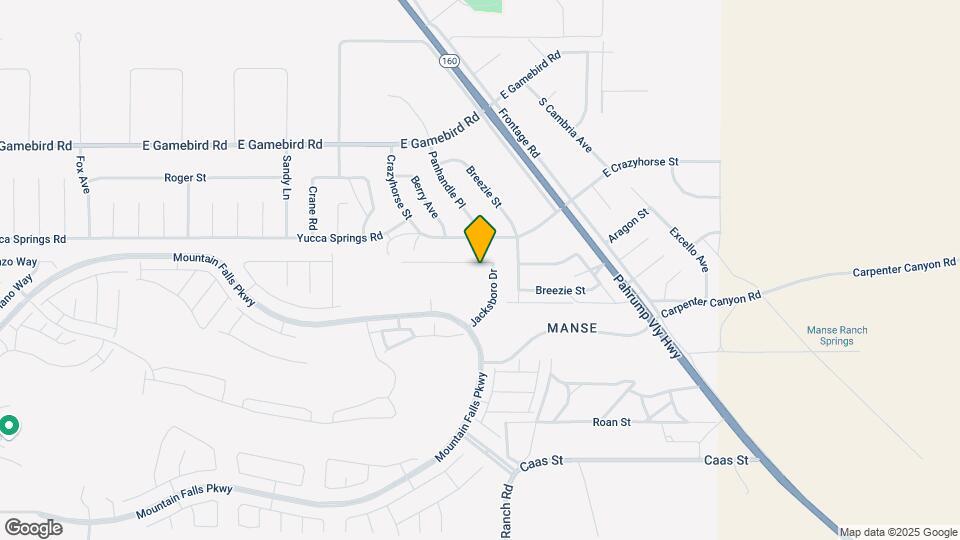 5945 Badlands Ln Map and Location Details