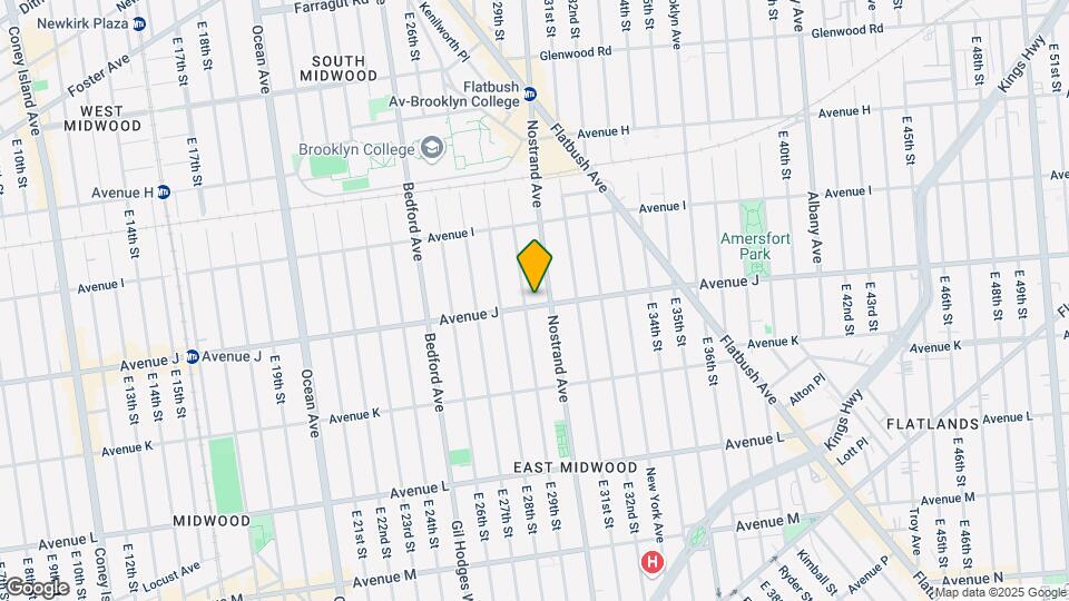 2901 Avenue J Map and Location Details