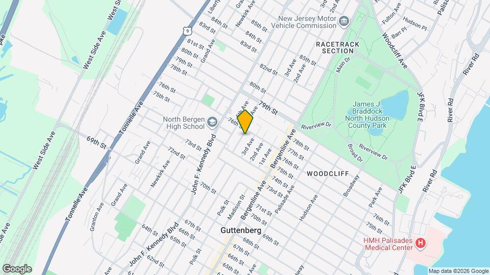 7506 4th Ave Map and Location Details