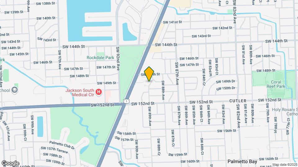 8901 SW 149th Terrace Map and Location Details
