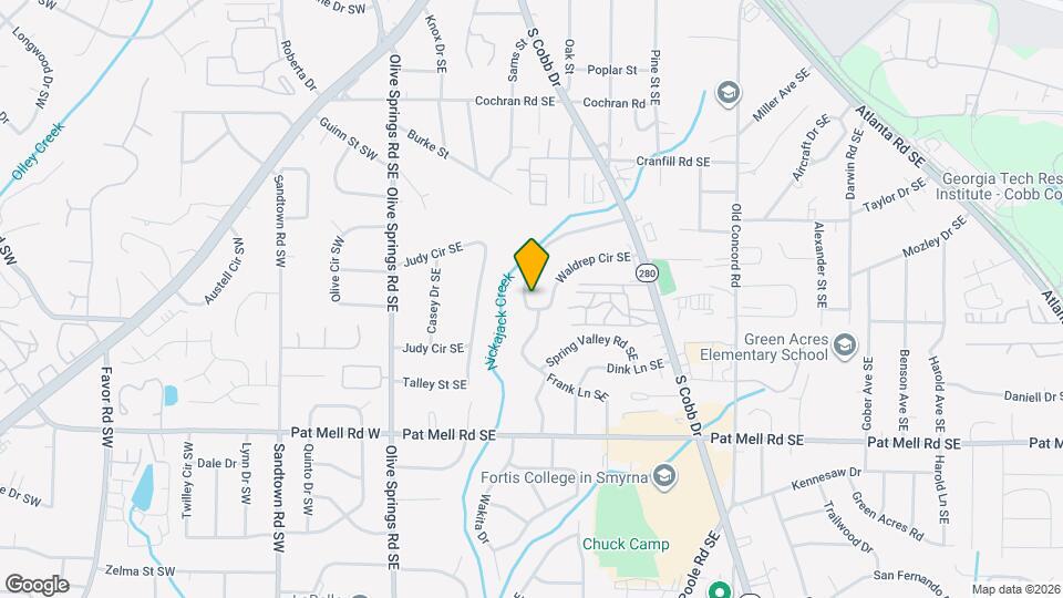 1839 Waldrep Cir SE Mapa y Detalles de la Ubicación
