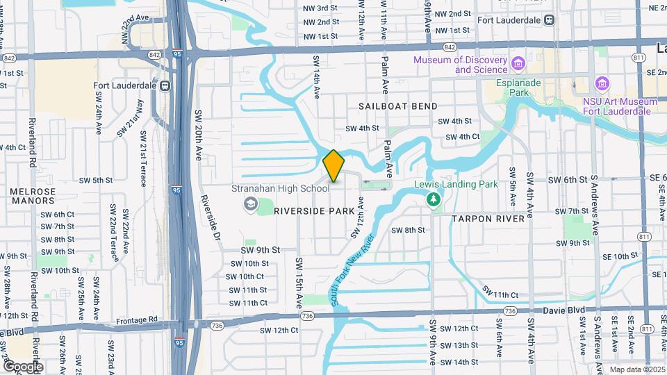 550 SW 14th Ave Map and Location Details