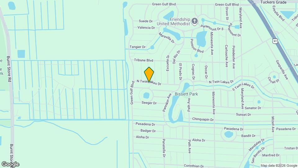 27101 N Twin Lakes Dr Map and Location Details