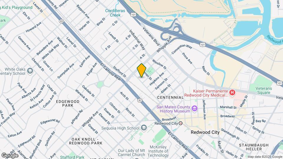 1120 Arguello St Map and Location Details