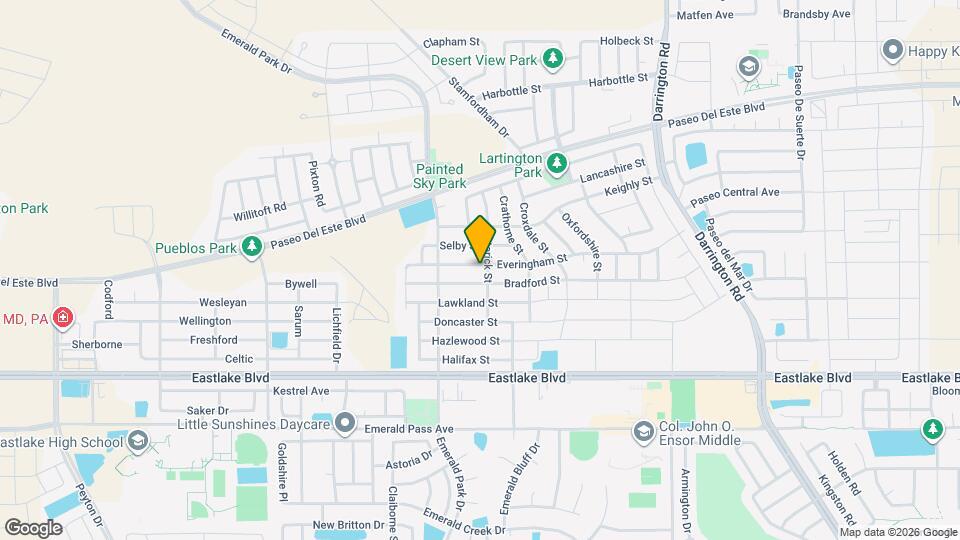 13514 Everingham St Map and Location Details