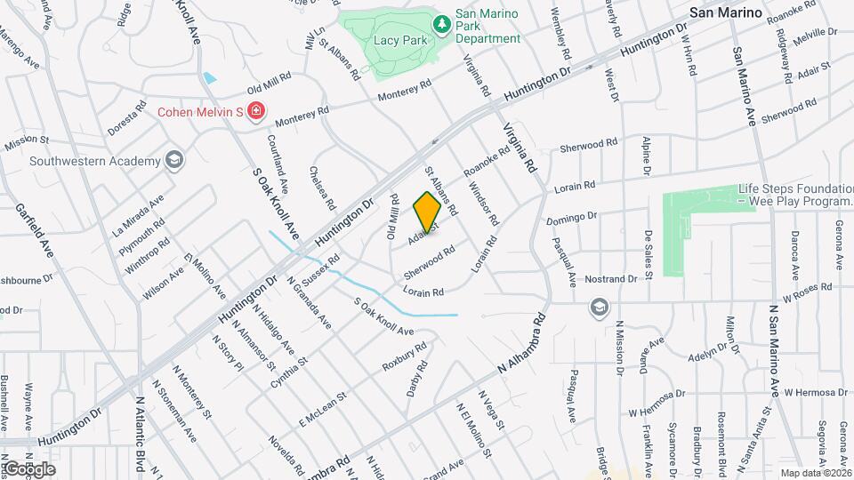 1224 Adair St Map and Location Details