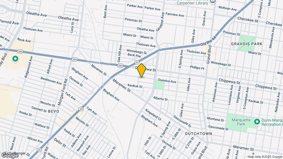 3950 Dunnica Ave Mapa y Detalles de la Ubicación
