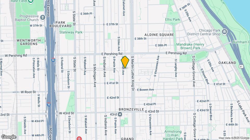 4003 S Calumet Ave Map and Location Details