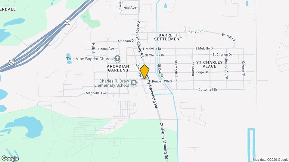 105 Cypress Dr, Unit 1 Map and Location Details