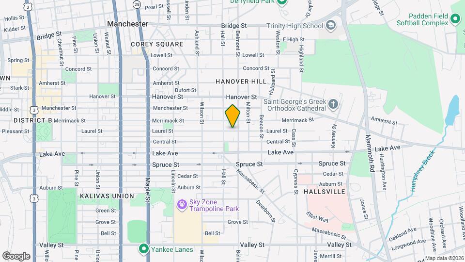 355 Laurel St Map and Location Details