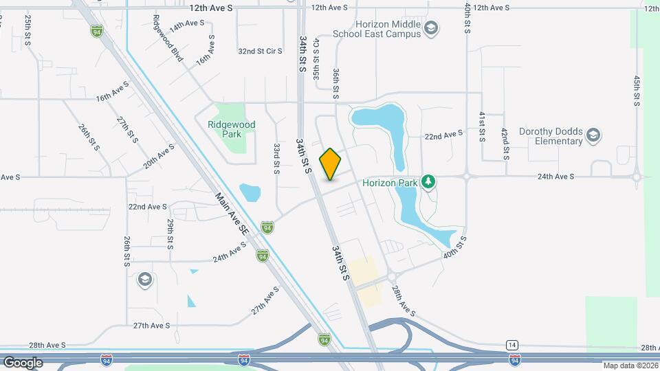 2289 35th St S Cir Map and Location Details