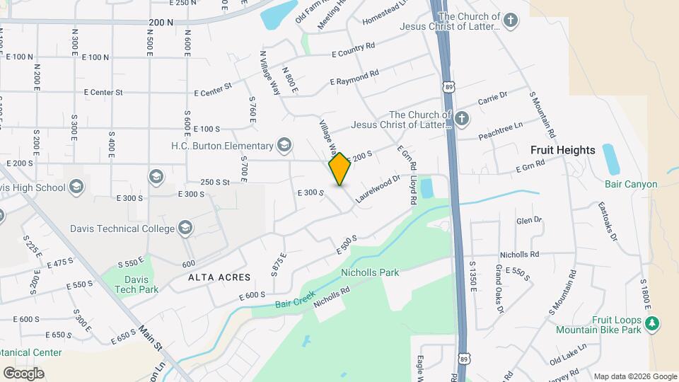 270 S Edgehill Dr Mapa y Detalles de la Ubicación