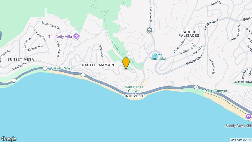 17390 Tramonto Dr Map and Location Details