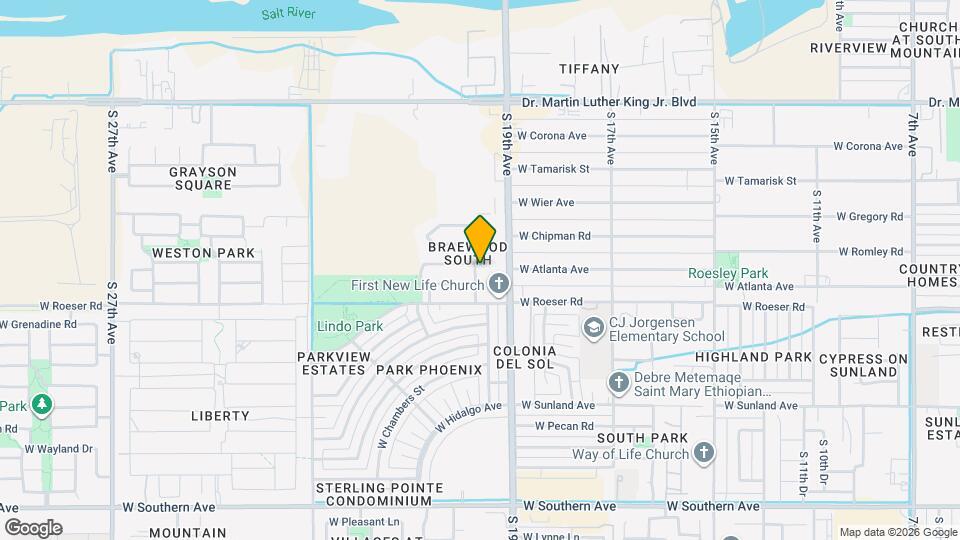 5025 S 20th Ave Map and Location Details