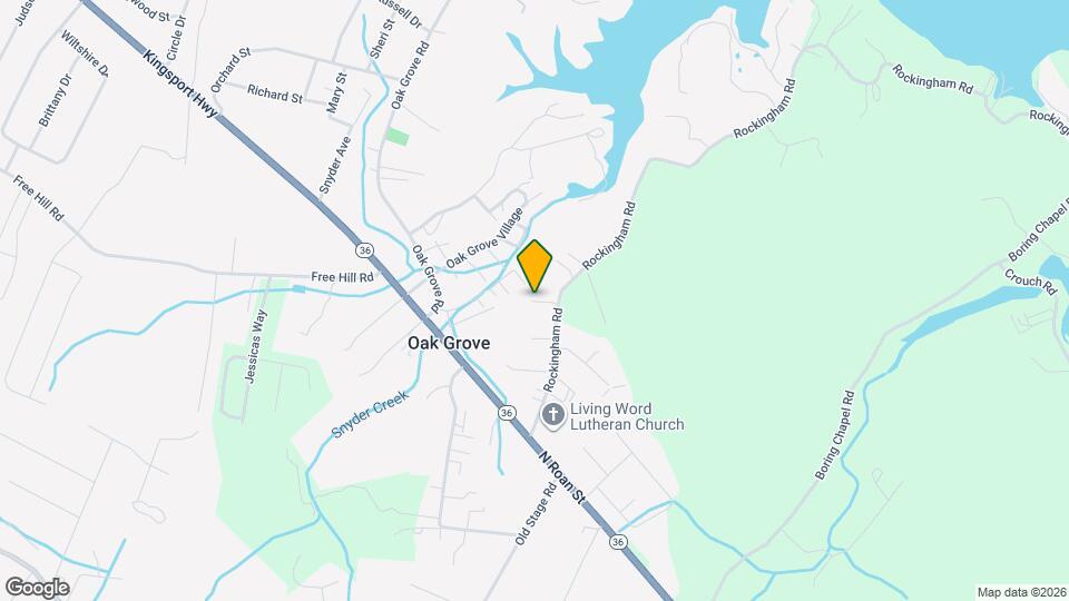 201 Rockingham Rd Map and Location Details