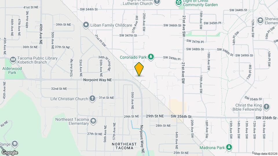 2643 SW 351st Pl Mapa y Detalles de la Ubicación