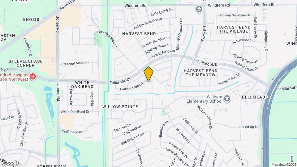 10439 Lazy Meadows Dr Map and Location Details