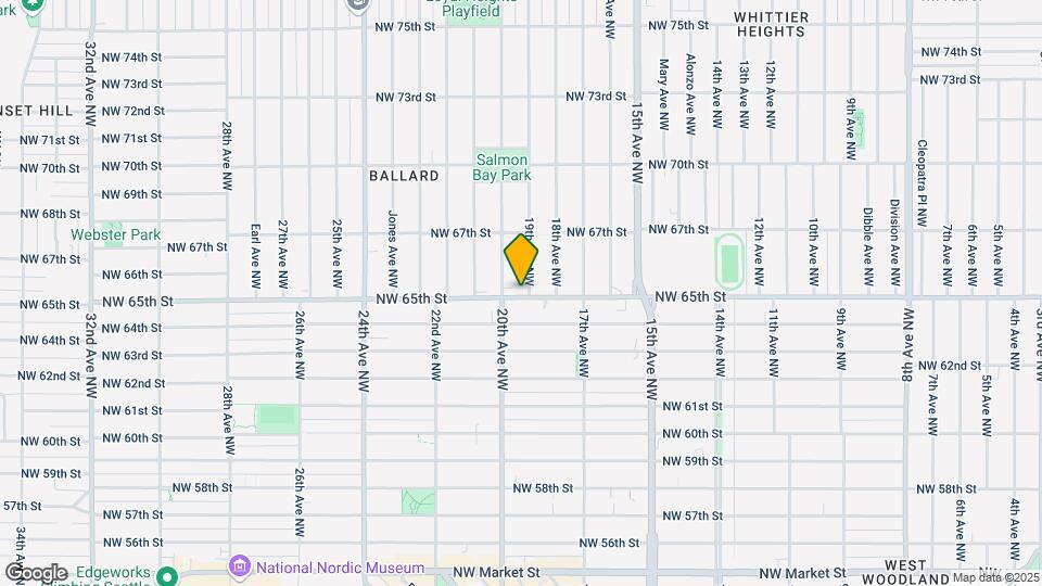 6503 19th Ave NW Mapa y Detalles de la Ubicación