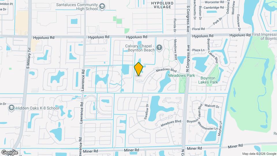 1714 Meadows Cir W, Unit 1714 Mapa y Detalles de la Ubicación