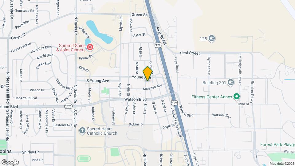 202 N 4th St, Unit Unit B Map and Location Details