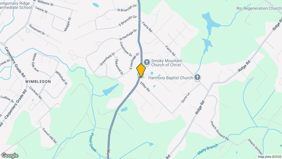2304 Effler Rd Map and Location Details