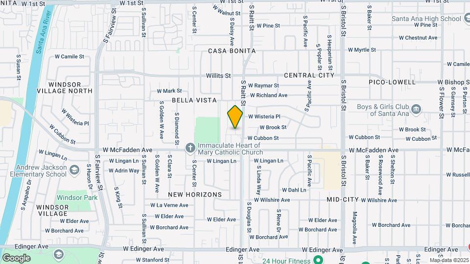 829 S Townsend St Map and Location Details