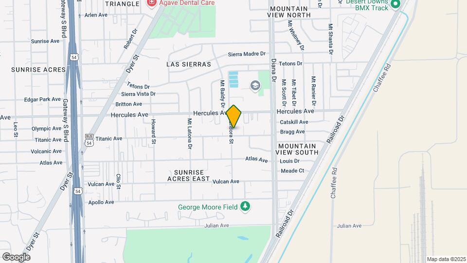 4901 Titanic Ave Map and Location Details