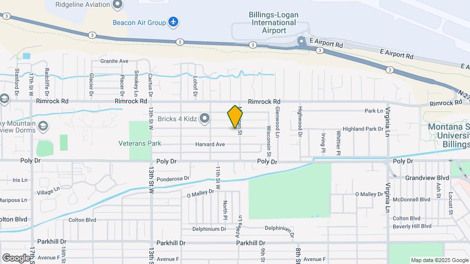 1008 Princeton Ave Mapa y Detalles de la Ubicación