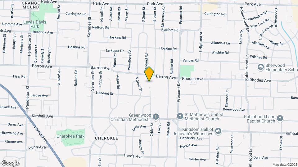 1220 Brower St Map and Location Details
