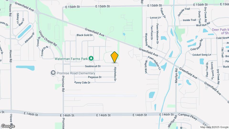 11554 Seabiscuit Dr Map and Location Details