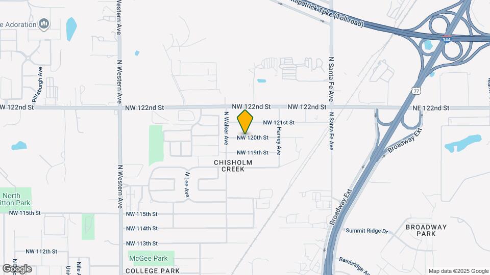 11909 NW 120th St Map and Location Details