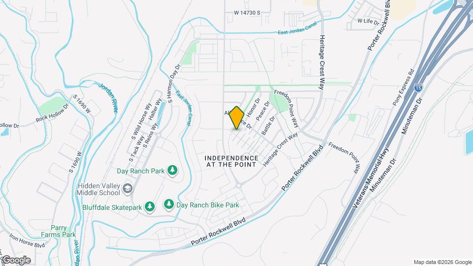 15180 Gunpowder Ct Map and Location Details