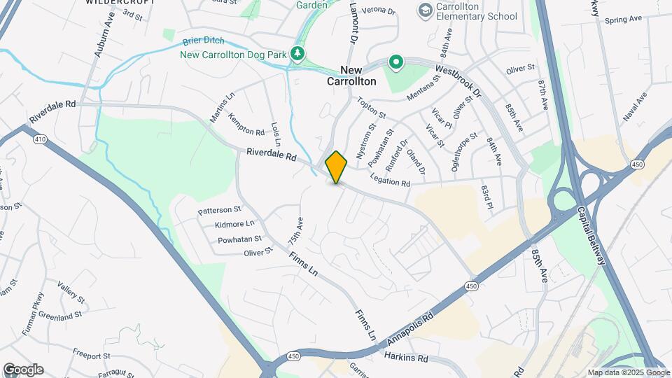 7505 Riverdale Rd, Unit 2034 Mapa y Detalles de la Ubicación