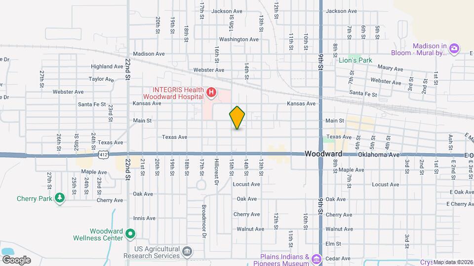 1420 Texas Ave Map and Location Details