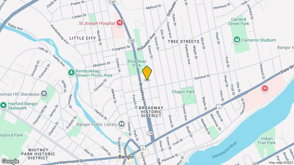 240 Pine St Map and Location Details