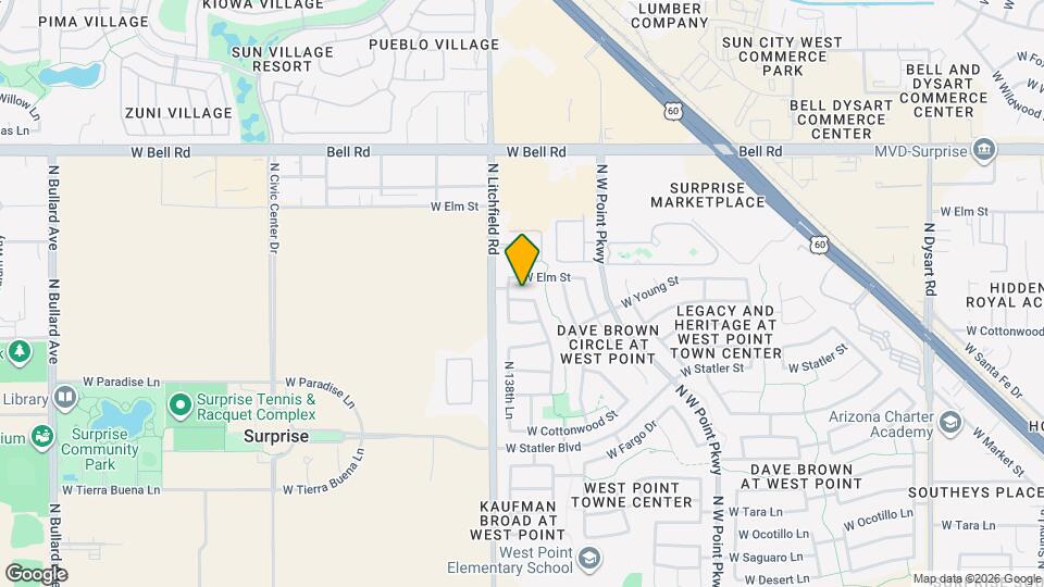 13844 W Lundberg St Map and Location Details