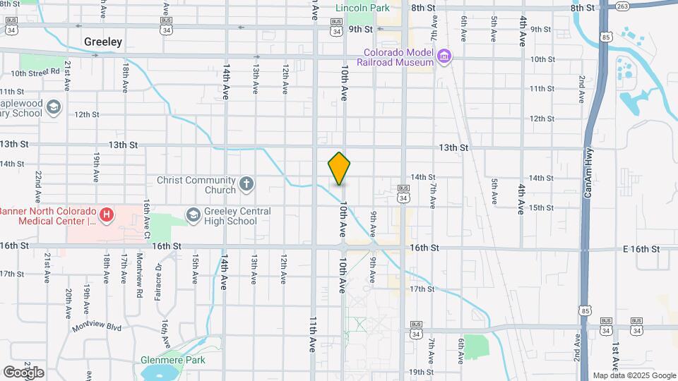 1417 10th Ave Map and Location Details