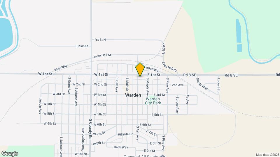 116 S Ash St Map and Location Details