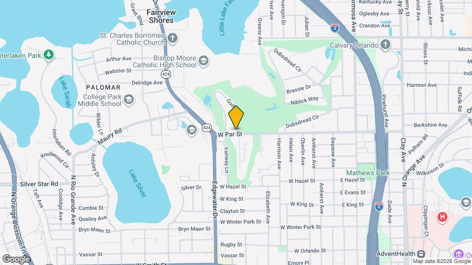 3400 Golfview Blvd Map and Location Details