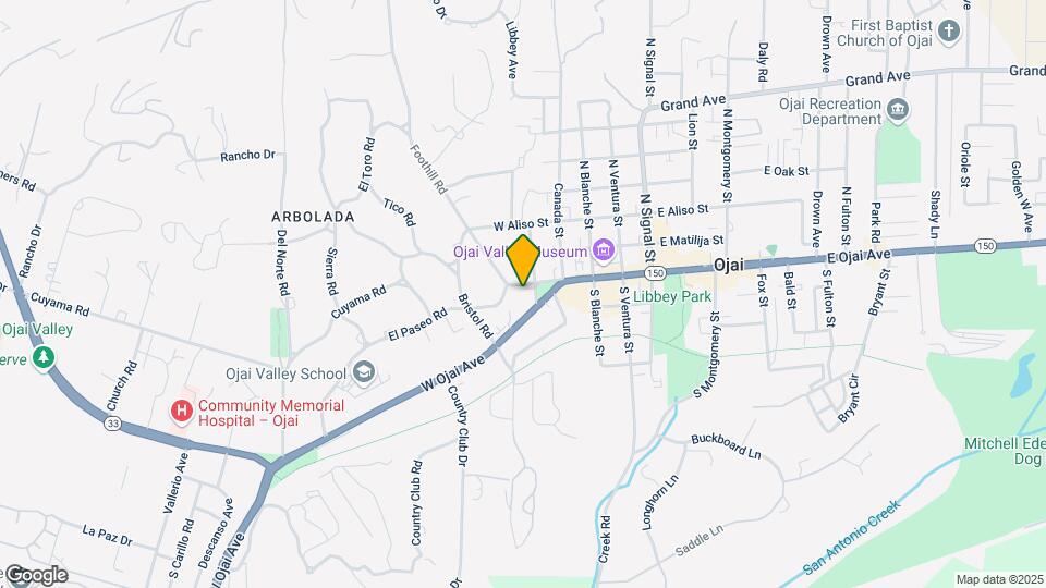 405 El Paseo Rd Map and Location Details