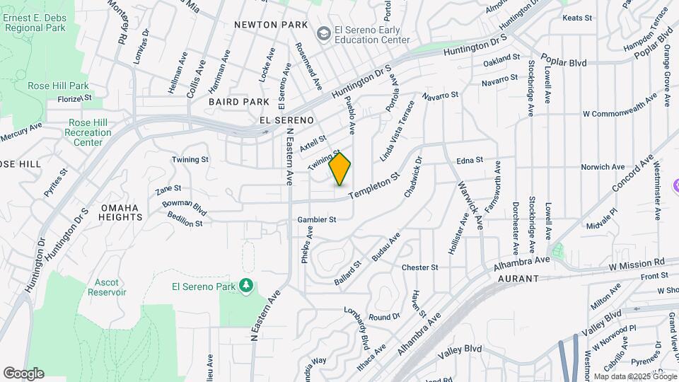 3214 Castalia Ave Map and Location Details