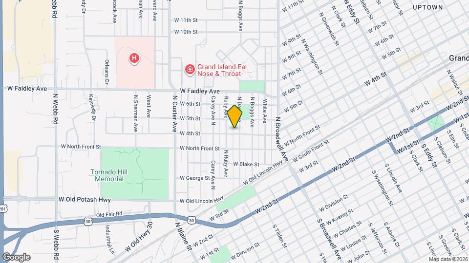 2112 W 4th St, Unit 1 Map and Location Details