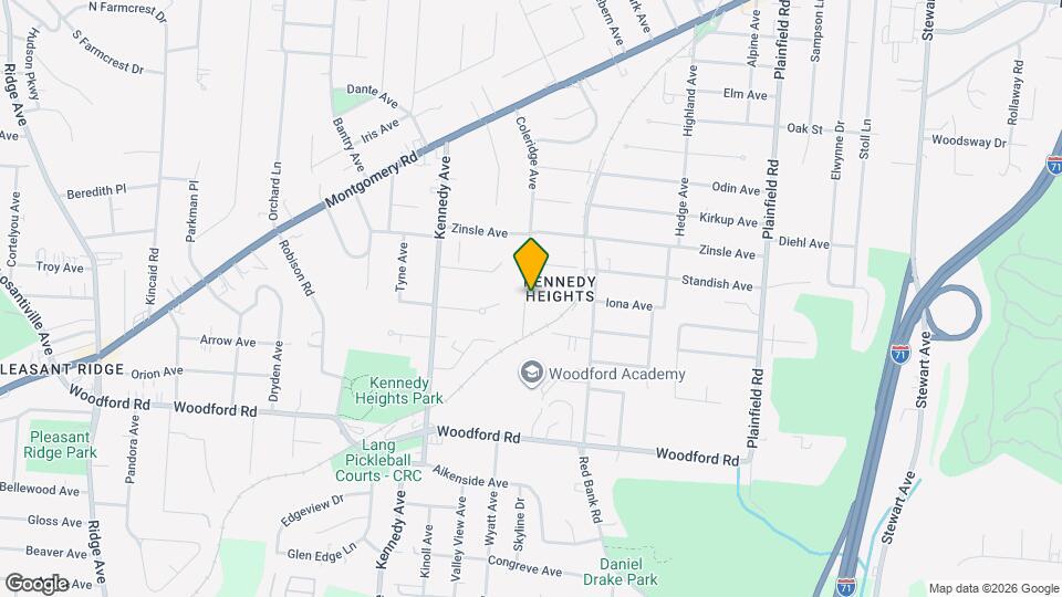 3701 Iona Ave Map and Location Details