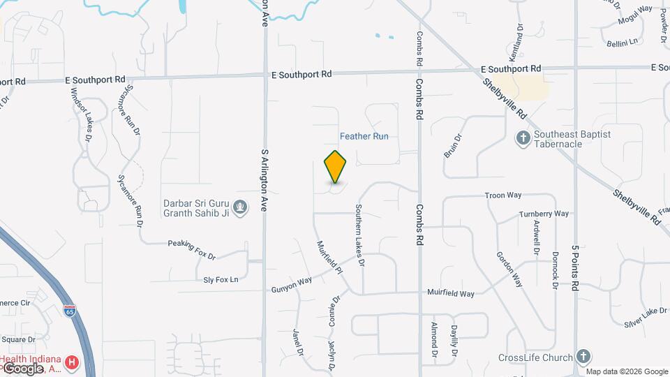 6210 Carrie Cir Mapa y Detalles de la Ubicación