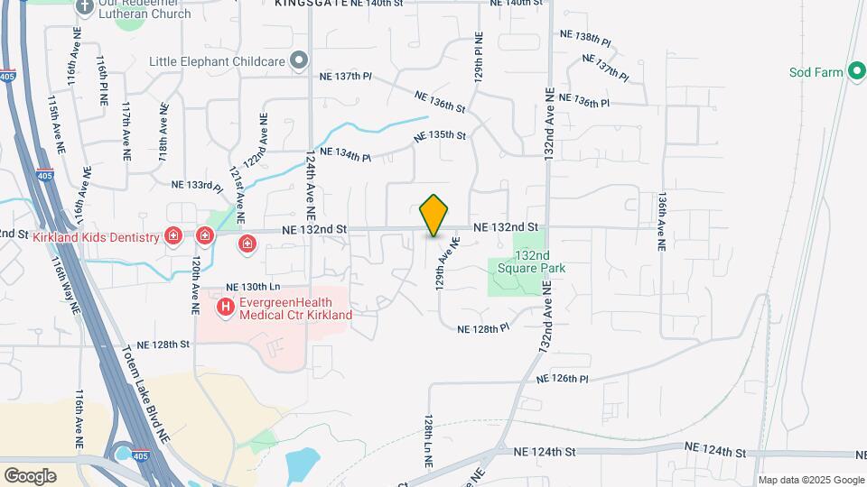 13129 NE 129th Ct Map and Location Details