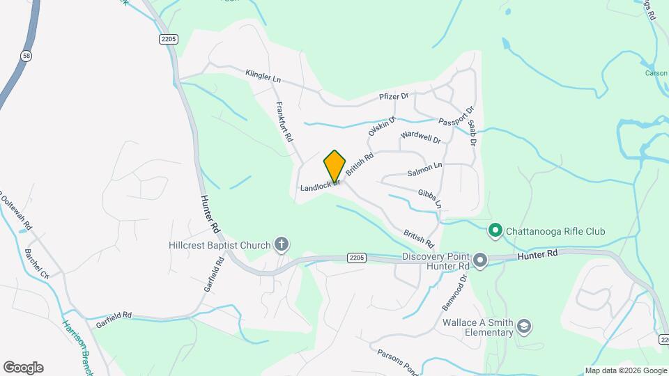 7356 Landlock Dr Map and Location Details