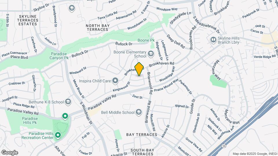 7260 Gatewood Ln Map and Location Details