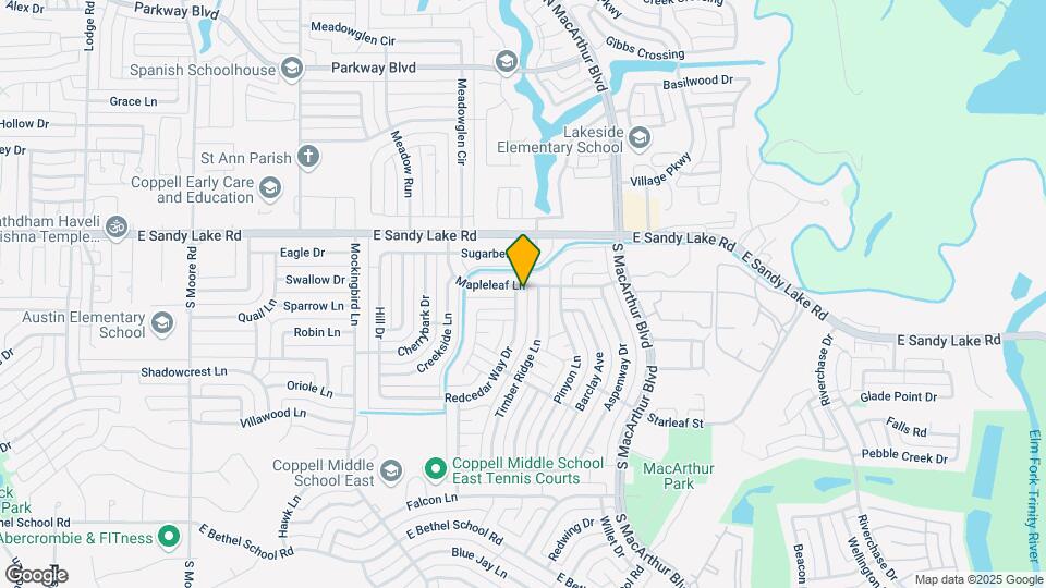 991 Redcedar Way Dr Map and Location Details