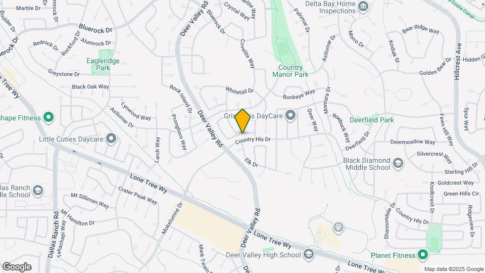 2500 Hooftrail Way Map and Location Details